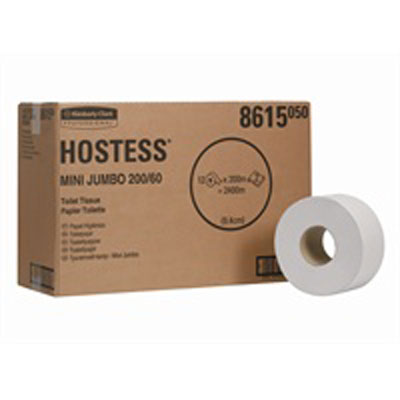 300m 2ply Jumbo Toilet Roll 2.25 Core (Case of 6)